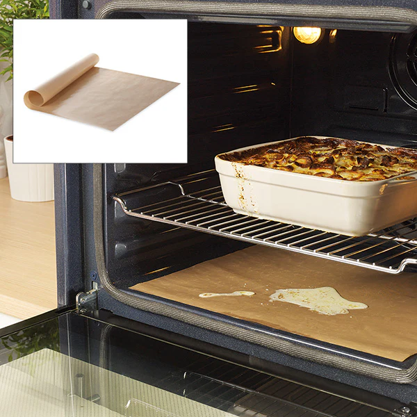 Lot plaque à pâtisserie, tapis de cuisson silicone et feuille de protection pour four Mathon - Image 5