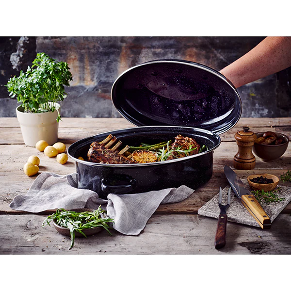 Lot roaster Roasty'Cook 38 cm + grille Beka - Image 2