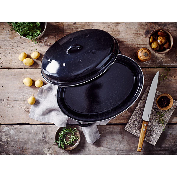 Lot roaster Roasty'Cook 38 cm + grille Beka - Image 3