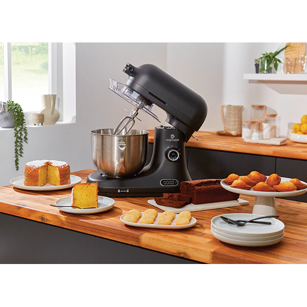 Lot robot pâtissier 5 L avec balance intégrée et kit hachoir à viande Mathon - Image 4
