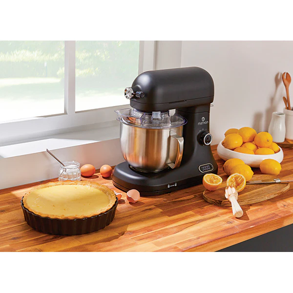 Lot robot pâtissier 5 L avec balance intégrée et kit hachoir à viande Mathon - Image 5
