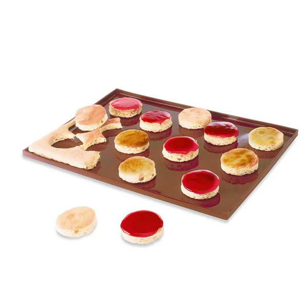 Lot  Set poche à douille + Flexi' Plaque silicone de pâtisserie à rebords - Image 2