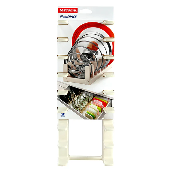 Lot support pour couvercles de boites et couvercles de matériel de cuisson Tescoma - Image 3