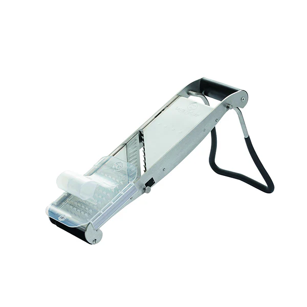 Mandoline compact Pro avec poussoir ergonomique et 2 peignes effileurs BRONCP02 - Image 5