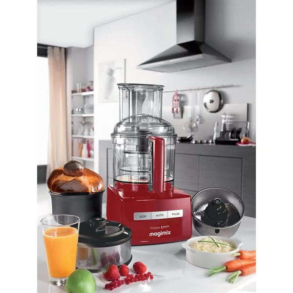 Robot multifonction CS 5200 XL PREMIUM Rouge 1100 W 18713F Magimix - Image 2