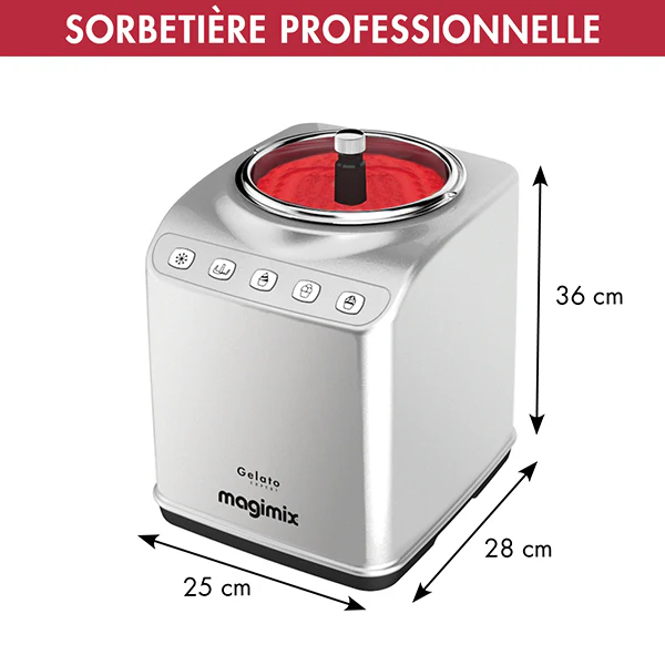 Turbine à glace Gelato Expert 180 W 11680 Magimix - Image 4