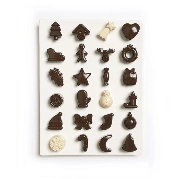 Moule à chocolats de Noël 24 empreintes Mastrad - Image 3