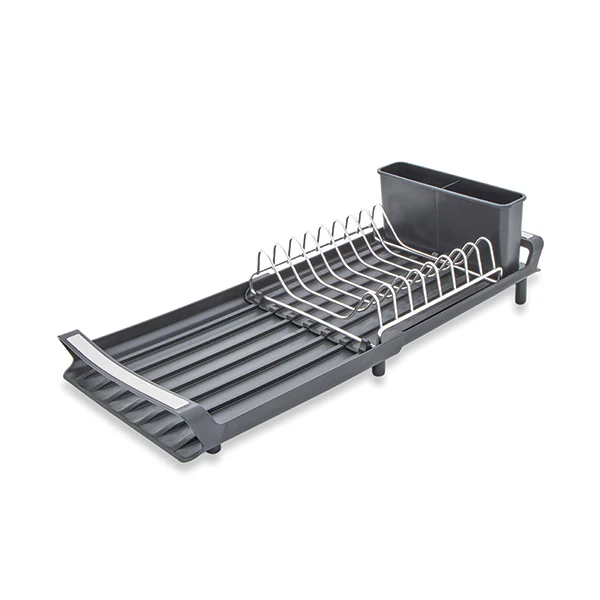 Egouttoir à vaisselle compact extensible 28 à 47 cm x 20 cm Mathon - Image 2