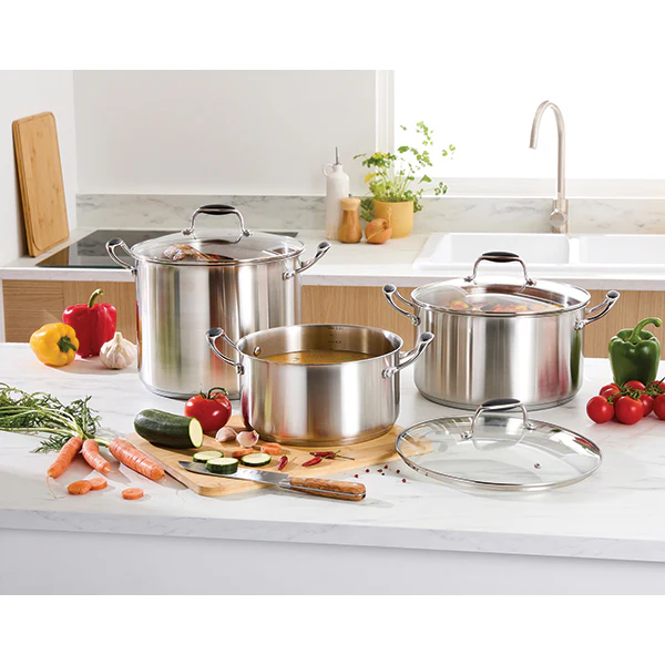 Faitout inox Excell'Inox 24 cm 5,4 L Mathon - Image 4