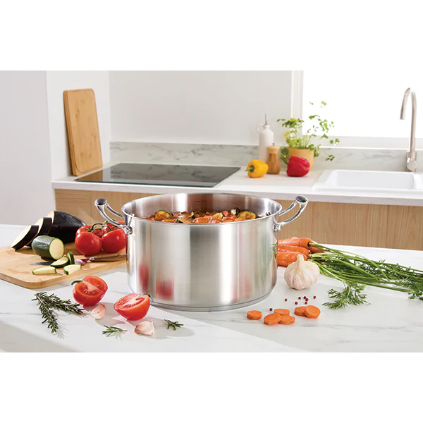 Faitout inox Excell'Inox 28 cm 9,2 L Mathon - Image 2
