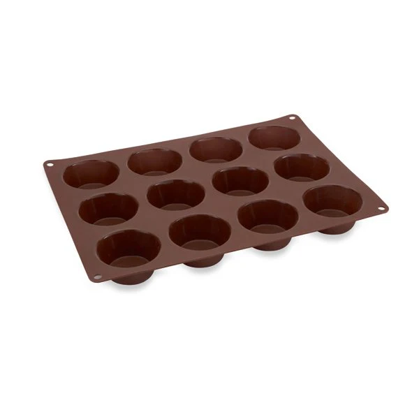 Flexi' plaque silicone 12 muffins Mathon - Image 3