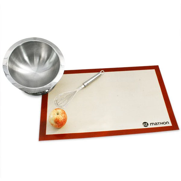 Grand tapis de cuisson professionnel silicone et fibre de verre 58 cm Mathon - Image 2
