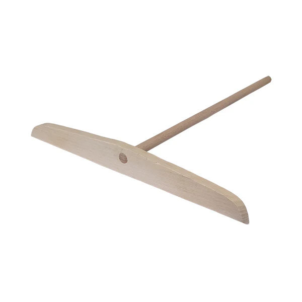 Kit crêpes spatule et râteau en bois blanc Mathon - Image 2