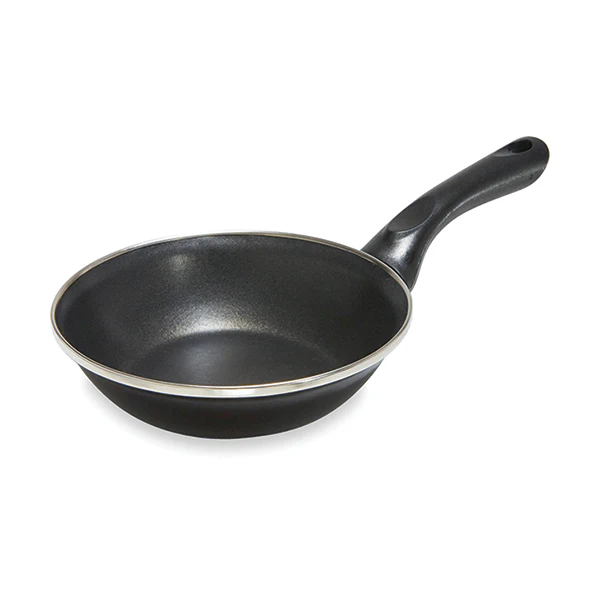 Mini poêle antiadhérente en acier émaillé 16 cm - Image 6