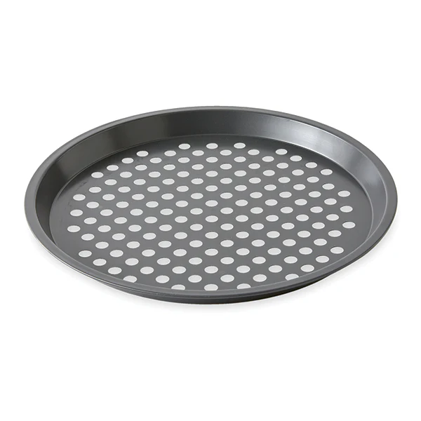 Moule à pizza perforé en acier antiadhérent 29,5 cm Mathon