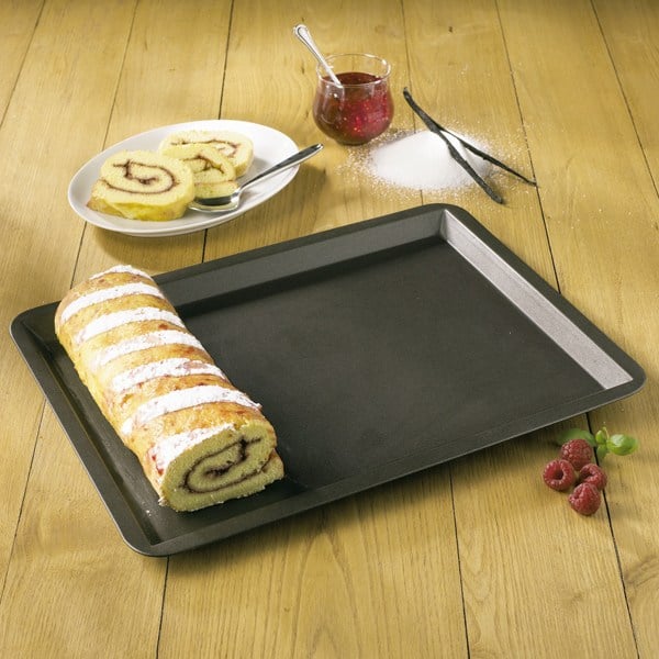 Plaque Ă pĂątisserie acier revĂȘtu antiadhĂ©rent 40 cm Mathon - Image 5