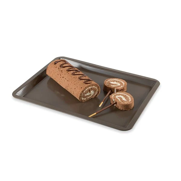 Plaque Ă pĂątisserie acier revĂȘtu antiadhĂ©rent 40 cm Mathon - Image 6