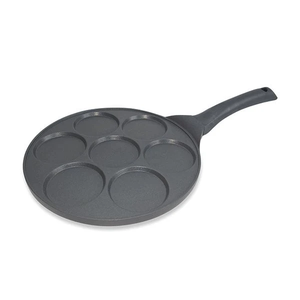 Poêle 7 mini blinis ou pancakes à induction fonte 26.5 cm Mathon - Image 5