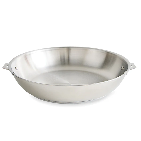 PoĂȘle tout inox Clips'Inox sans manche 32 cm Mathon