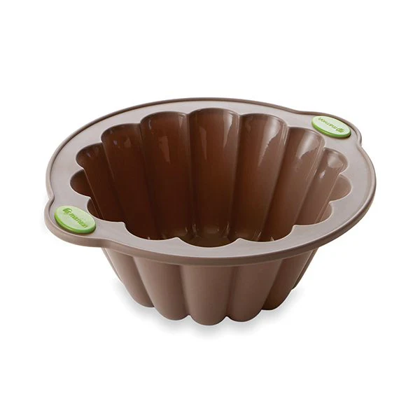 Rigiflex Moule à charlotte en silicone structure acier 26,5 cm Mathon - Image 3