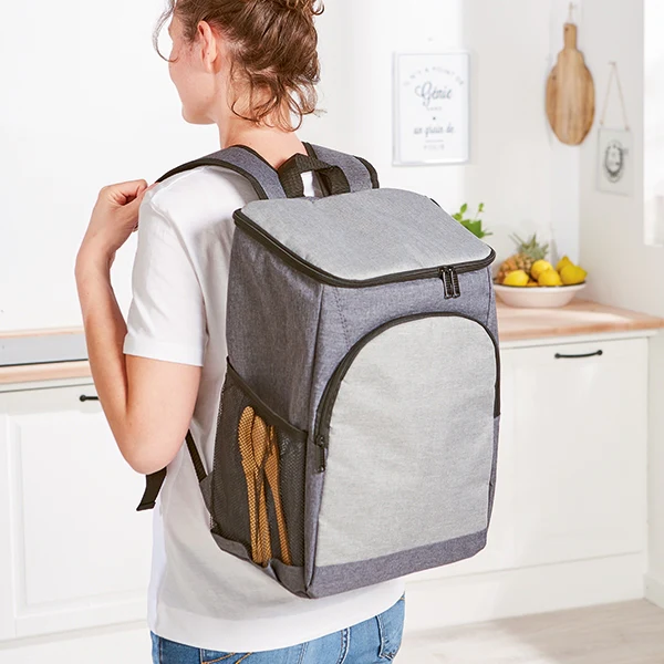 Sac à dos glacière isotherme 20 L gris Mathon