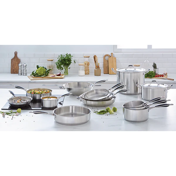 Sauteuse tout inox Excell'Inox 24 cm Mathon - Image 3