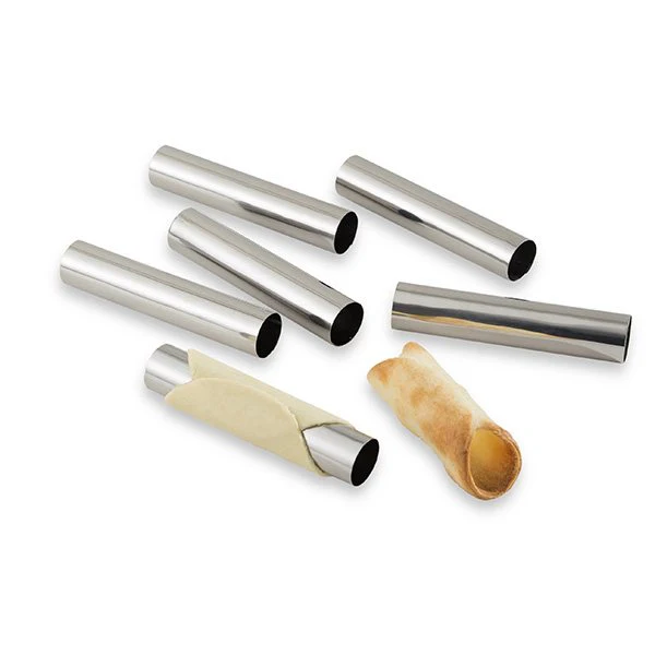 Set 6 tubes en inox 12,5 cm Mathon - Image 4