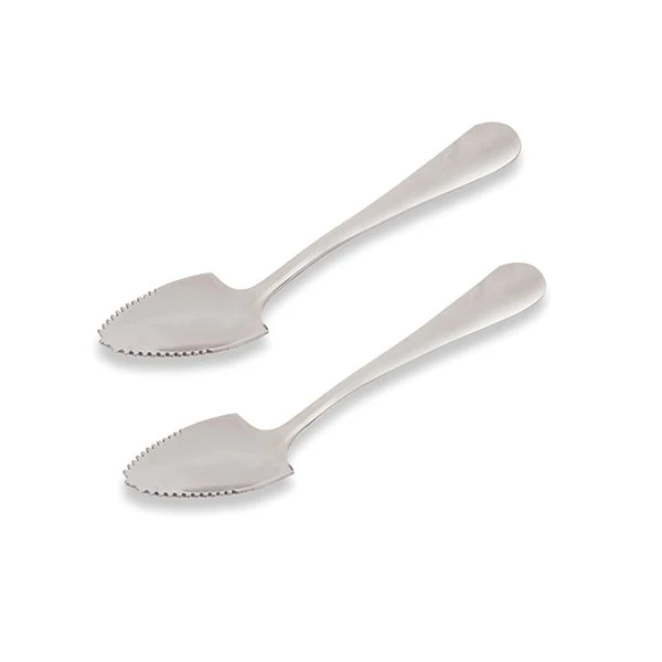 Set de 2 cuillères à pamplemousse en inox Mathon - Image 2
