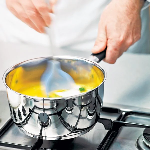 Set 4 casseroles inox Rapid Cook 14, 16, 18 et 20 cm Mathon - Image 4