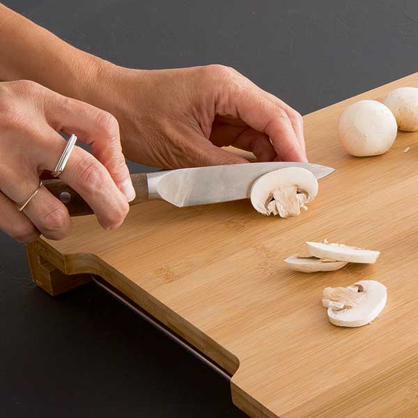 Set de 4 couteaux bois d'acacia et lame inox Mathon - Image 6
