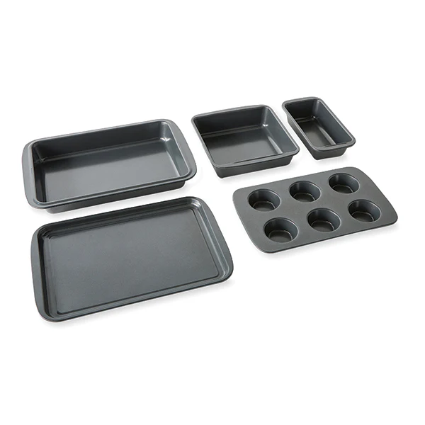 Set de 5 moules à gâteau empilables en acier antiadhérent Mathon - Image 4