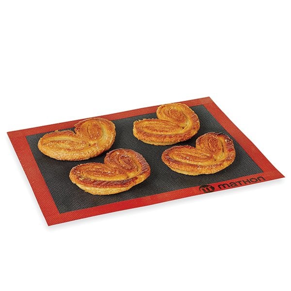 Tapis de cuisson perforé professionnel en fibre de verre et silicone 40 cm Mathon - Image 3