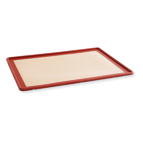 Tapis plaque de cuisson en silicone et fibre de verre structure acier 39,7 x 29,5 cm  Mathon - Image 6
