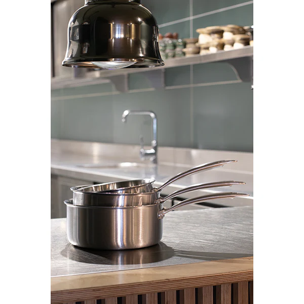 Casserole inox Triply 18 cm Menastyl - Image 3