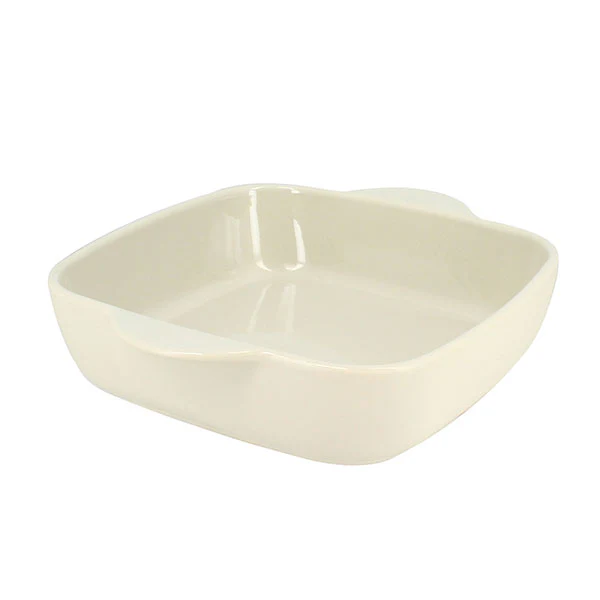 Plat à four carré Octave en grÚs beige 24 cm Menastyl