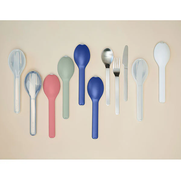 Set de 3 couverts Ellipse Nordic Sage Mepal - Image 3