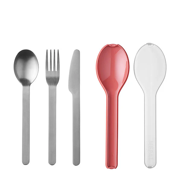 Set de 3 couverts Ellipse Vivid Mauve Mepal - Image 2