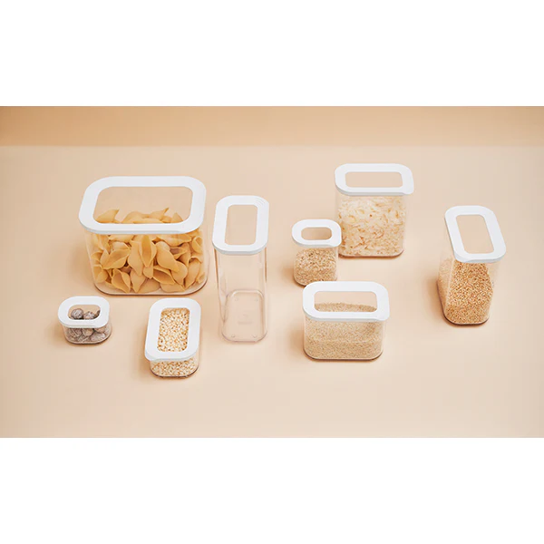 Set de 5 boîtes de conservation modula blanc Mepal - Image 3