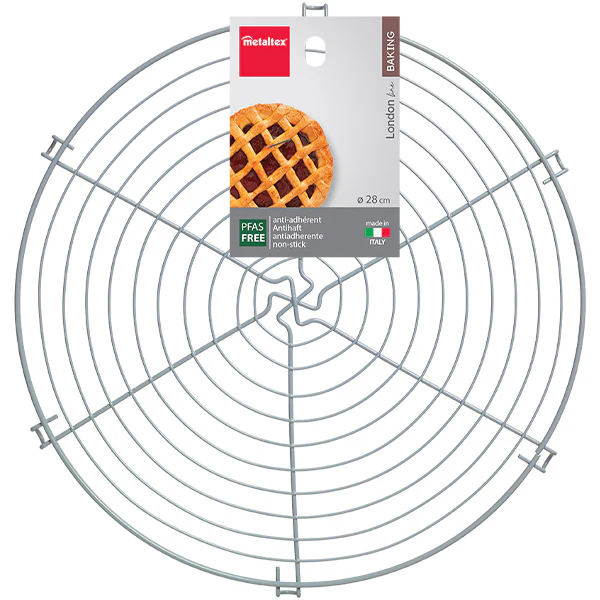 Volette Ă gĂąteaux ronde 28 cm London Metaltex