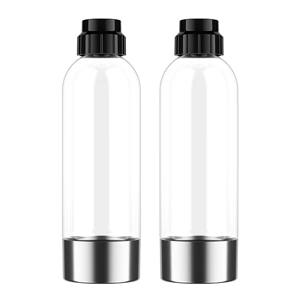 2 bouteilles 1 L pour machine à gazéifier Aquabella Naturamix