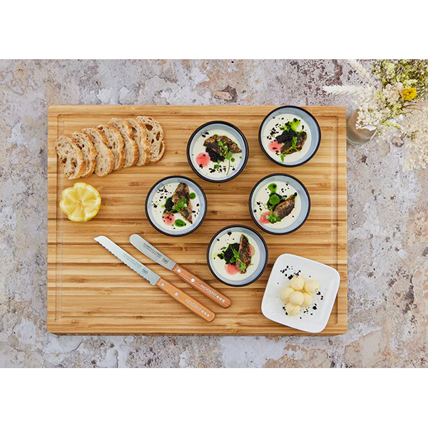 Coffret apéro 4 couteaux cerisier des bois Nogent - Image 2