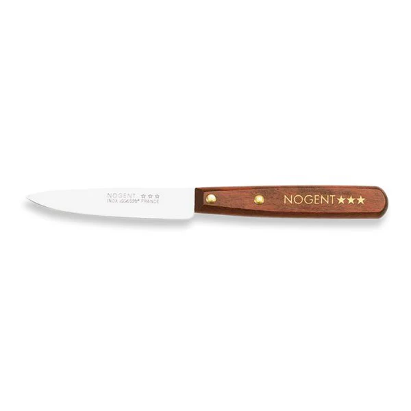 Couteau d'office 9 cm manche en bois Nogent