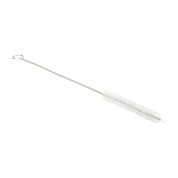 4 pailles en inox courbées avec goupillon - Image 3