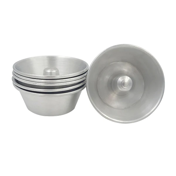 6 mini moules Ă savarin aluminium 8 cm