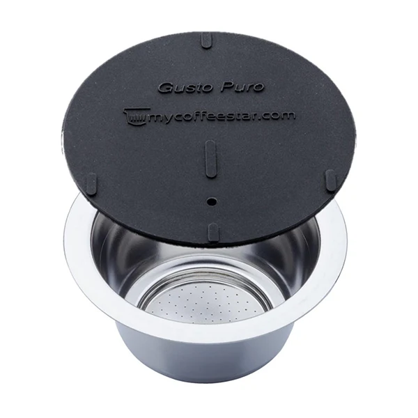 Capsule rechargeable compatible machine à café Dolce Gusto avec couvercle et doseur - Image 3