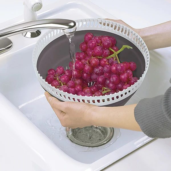 Essoreuse à salade retractable 26 cm - Image 3