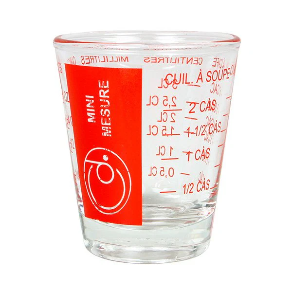 Mini verre doseur