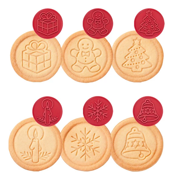 Tampon à biscuits Noël 6 décors Delicia Tescoma - Image 3