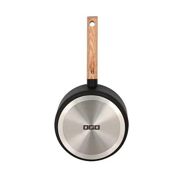 Casserole Ector induction manche en bois 18 cm Ogo - Image 3
