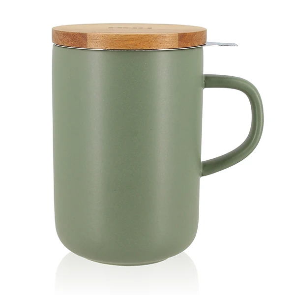 Tisanière mug Juliet en grès amande 475 ml Ogo